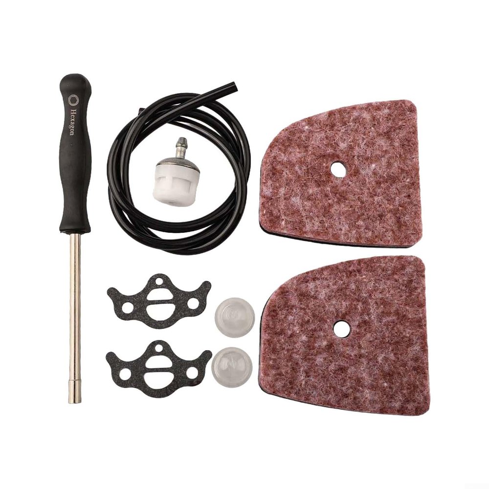4149-120-0602 FS94 Replacement Carburetor Kit for HL94 FS94R KM94RC-E, Includes, Fuel Line, Adjustment Tool, Metal Construction, Easy Installation