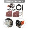 4149-120-0602 FS94 Replacement Carburetor Kit for HL94 FS94R KM94RC-E, Includes, Fuel Line, Adjustment Tool, Metal Construction, Easy Installation view 4