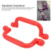 1 Pair Safety Handles, Colorful Playground Safety Handles Versatile Playset Hand Grips Swing Set Accessories for Jungle Gym Playhouse (Red) view 3