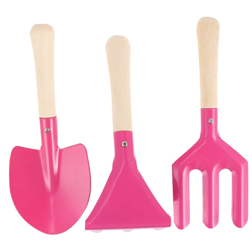 NAMOARLY Children's Beach Shovel Rake Set Mini Gardening Tools for Bonsai Plants