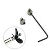 Gracilaria 2PCS RC Boat Stainless Steel Propeller Drive Dog Shaft for RC Ship DIY Model Boat Parts (3.17mm) view 2