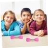 BCOATH 1pair Boy Girl Dumbbell of Lightweight Barbells for Toddlers Fun Exercise Equipment for Boys and Girls for Outdoor Activities Fitness Training view 3