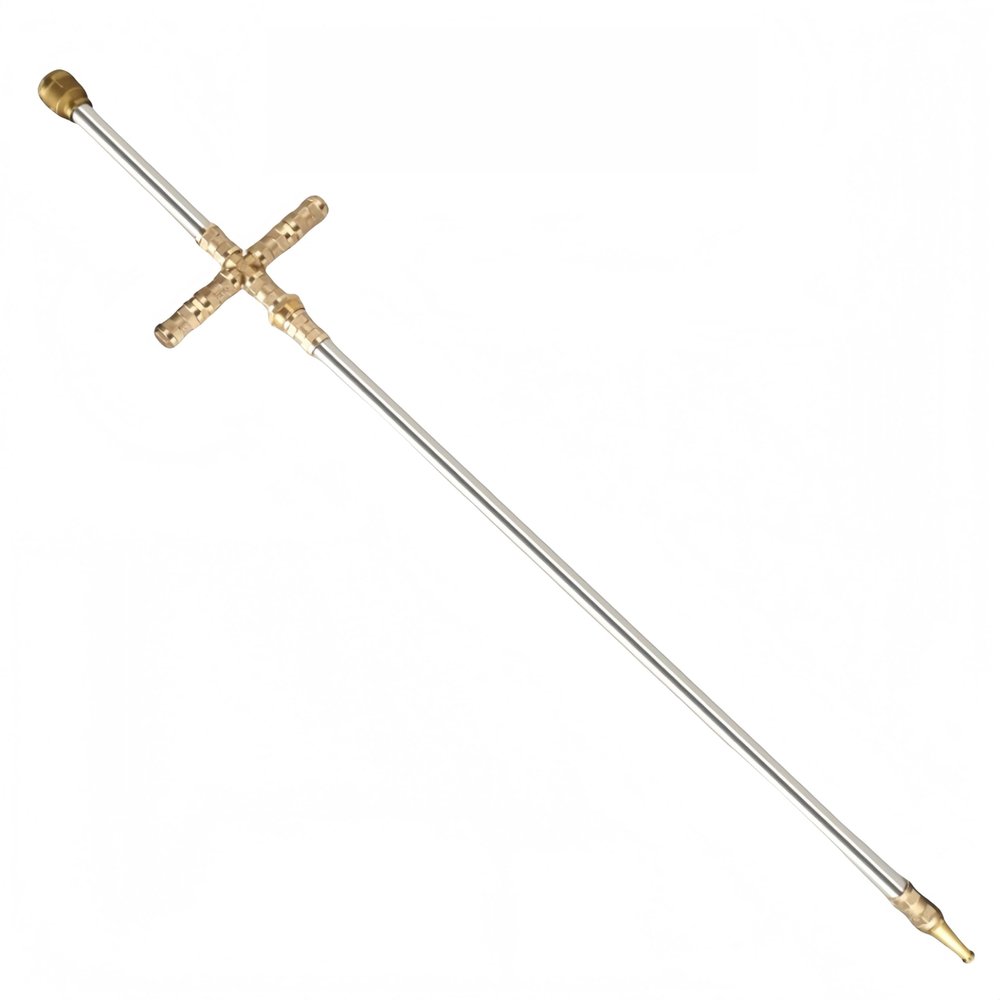 Creative toy accessories Halloween props, manually re-assemble high quality metal Thor weapons! Golden hammer (assemble by yourself upon receipt) (014)