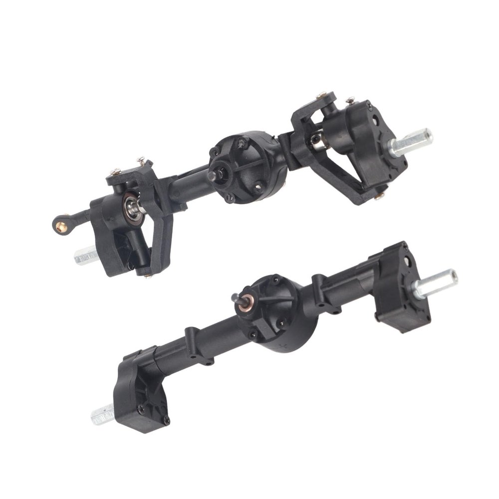 Axle Gear Box, Metal Upgrade Parts for WPL B14 B24 C14 C24 C34 C44 1/16 RC Car, Suitable for WPL FY 1:16 RC Car, Plastic Metal