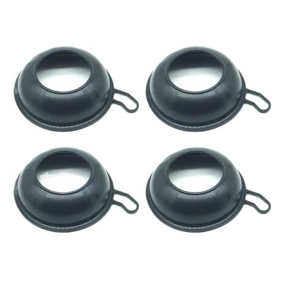 4PCS Carburetor Diaphragm Vacuum Membranes for Honda CBR600F for Hurricane 1991 1992 1993 1994 PC25 CBR 600 F Motorcycle for Carb Parts
