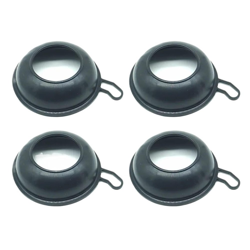4PCS Carburetor Diaphragm Vacuum Membranes for Honda CBR600F for Hurricane 1991 1992 1993 1994 PC25 CBR 600 F Motorcycle for Carb Parts