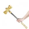 Creative toy accessories Halloween props, manually re-assemble high quality metal Thor weapons! Golden hammer (assemble by yourself upon receipt) (008) view 1