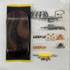 Pro Wooden Fingerboard Complete Set, 34x96mm, 5-Ply Maple Deck with leefai g4 Trucks and Urethane 65d Mini Skateboard Wheels view 2
