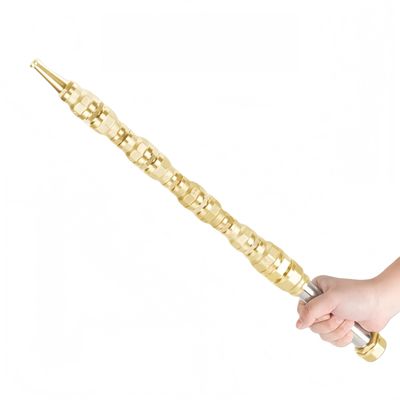 Creative toy accessories Halloween props, manually re-assemble high quality metal Thor weapons! Golden hammer (assemble by yourself upon receipt) (001)