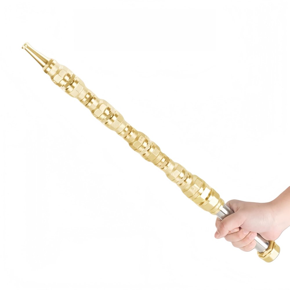 Creative toy accessories Halloween props, manually re-assemble high quality metal Thor weapons! Golden hammer (assemble by yourself upon receipt) (001)