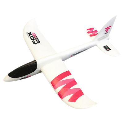 Alasum Boy Girl Airplane Toy Hand-Throw Glider for Boy Girl Outdoor Plaything Stickers Fun and Safe Flying Toy for Boys and Girls