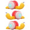 DECHOUS 3pcs Snail Pull Toy Household Boy Girl Toys Learning for Boys and Girls Educational Pulling Safe Fun view 1