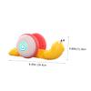 DECHOUS 3pcs Snail Pull Toy Household Boy Girl Toys Learning for Boys and Girls Educational Pulling Safe Fun view 2