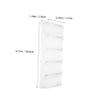 KICHOUSE 2pcs Poker Chip Collection Box Capacity Acrylic Chips Case for Display view 2