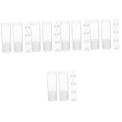 Veemoon 50pcs Storage Tubes Lids for Collecting and Display for Organizing and Protecting