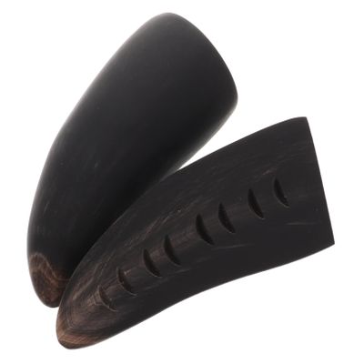BRIGHTFUFU Unique Ox Horn Divination Cup Traditional Chinese Fortune Telling Tool for Accurate Predictions Distinct Design Thoughtful Gift Option Versatile Use Rituals