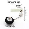 Gracilaria RC Airplane Tail Wheel Bracket Assembly for RC Plane Helicopter DIY Model Aircraft Landing Gear Replacement Parts (40-52 Level) view 3