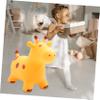 BCOATH Thick Inflatable Bounce Horse for Boys and Girls Boy Girl Play Musical Jumping Horse Toy Educational Plaything Party Favor view 3