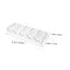 Gogogmee 2pcs Clear Acrylic Poker Chip Trays Capacity Organizers for Home Parties Transparent Storage Cases for Efficient Chip Management and Visibility view 2
