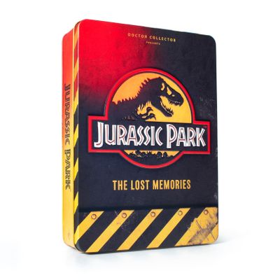 Doctor Collector: Jurassic Park - The Lost Memories Kit - 21pc Set, Ultimate Collectible Tin Box, Movie Props, Photos, Maps & Licensed Memorabilia