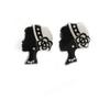 Children's/Teen's/Kid's Acrylic Hat, Shoes, Umbrella, Bag, Lady, Jacket Stud Earrings Set view 4