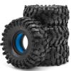 118mm 1.9 inch RC Crawler Tires Built-in Double Layer Innerliner Soft Sticky Tyres All Terrain Tires for 1/10 RC Crawler Car TRX4 Axial SCX10 D90 D110 TF2 Redcat Gen8 CC01 YK4102%T083 (Blue) view 1