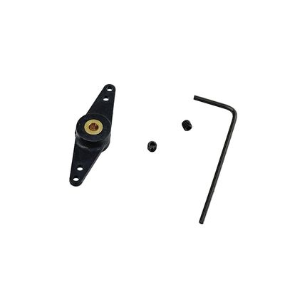 1PC RC Boat Nylon Rudder Steering Arm with 3mm Shaft Hole Rudder Arm Adapter for RC Ship DIY Model Boat Parts (Straight Arm)