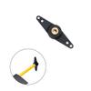 1PC RC Boat Nylon Rudder Steering Arm with 3mm Shaft Hole Rudder Arm Adapter for RC Ship DIY Model Boat Parts (Straight Arm) view 2