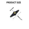 1PC RC Boat Nylon Rudder Steering Arm with 3mm Shaft Hole Rudder Arm Adapter for RC Ship DIY Model Boat Parts (Straight Arm) view 3