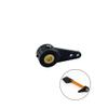1PC RC Boat Nylon Rudder Steering Arm with 3mm Shaft Hole Rudder Arm Adapter for RC Ship DIY Model Boat Parts (Single Arm) view 2