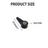 1PC RC Boat Nylon Rudder Steering Arm with 3mm Shaft Hole Rudder Arm Adapter for RC Ship DIY Model Boat Parts (Single Arm) view 3