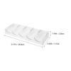 Abaodam 2pcs Capacity Poker Chip Case Poker Rack Chip Holder Box Rack Case Acrylic Trays view 2