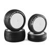 82&87mm 1/10 2WD RC Off-Road Buggy Car Rubber Tire Compatible with XB2 Serpent SRX2 SRX4 EB410 DT02(B) view 1