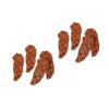 Veemoon 4 Pcs Mini Fake Steak Props - Realistic Meat Models for Restaurant Displays and Culinary view 2