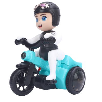 Exciting 360 Degree Rotating Babyp Tricycle Toy, Lightweight ABS Material, Simple, Vibrant Design, Indoor and Outdoor Use