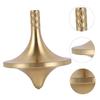 Kisangel Wear-Resistant Copper Gyro Toy for Boy Girl Fun Decompression for All Ages Birthdays and Holidays Unique Visual Effects and Hand-Eye Coordination Development view 3