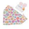 Dpofirs Easter Bunny Goose Outfit, Lawn Goose Clothing with Bunny Hat Egg Collar, 23 Inch Porch Goose Clothe view 3