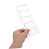 HANABASS 2pcs Chips Storage Case Acrylic Chip Box Poker Organizer Digital Tray for Home and view 4