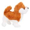 BRIGHTFUFU Electronic Interactive Plush Dog Remote Control Walking Barking for Birthday Present for Deep Batteries Not Included view 1