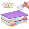 ARTIBETTER 300sheets Index Cards Ruled Tabs Pre-punched for Binder Rings School Supply Study Cards for Students view 1