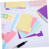 ARTIBETTER 300sheets Index Cards Ruled Tabs Pre-punched for Binder Rings School Supply Study Cards for Students view 4