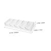 Abaodam Stylish Poker Chip Holder 2 Pack Acrylic Trays 100 Chips Storage Organizer for Gaming Poker Night view 2