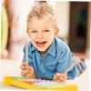 DIYEAH 5pcs Mini Wooden Hammers Small Toy Mallets for Boys and Girls for Pounding Building Blocks and Hand Training Activities Safe and Lightweight Design view 4