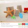 CIYODO 3-Piece Children's Beach Shovel Set Garden Tools for Kids Toddler Gardening Supplies Wood Iron Random Color view 4