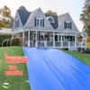 Wahii WATERSLIDE with Magic Bond Anchor Points  The Original Giant Backyard Family Water Slide 40 x 10  Safeguard Fasteners  Adult and Teen Super Slip and Slide. Jumbo Slippery Slide. (40 FEET) view 3
