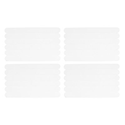 24 Pieces of Bathtub Security Stickers, Selfadhesive Steps for Bathtubs, Showers, Stairs and Floors