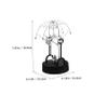LALADEFIEE Earth Perpetual Motion Desk Toy Elegant Office Decoration with Continuous Motion No Batteries Needed Unique for Desktop Relaxation view 2
