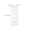 MUSISALY Chip Organizer Box Set of 2 Acrylic Poker Chip Holders Storage for Gaming view 2