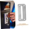 Totority Stainless Steel Coin Entry Slot for Game Machines Sturdy Token Drop Box for Poker Tables and Vending Machines Easy Insertion Tip Box Accessory for Outdoor Games view 3