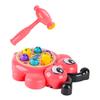 FELTECHELECTR Game for Boys Girls Interactive Pounding Toy Novel Mole Attack Safe Boys and Girls Hammering Toy Cognitive Plaything view 1